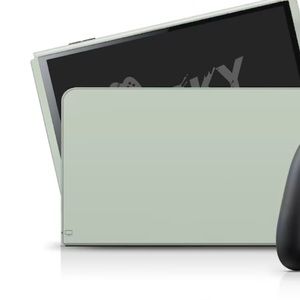 Nintendo Switch OLED skin sage green